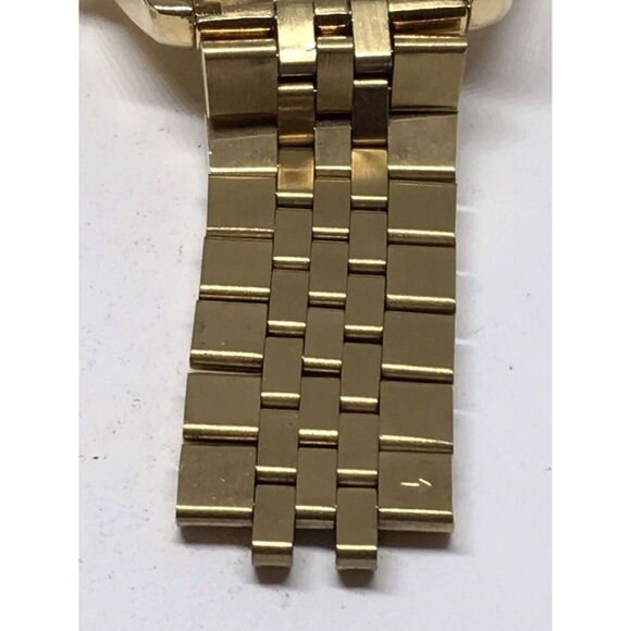 Authentic Fossil Watch Bracelet Parts Links Case Band 20mm Gold A661 - Picture 7 of 7